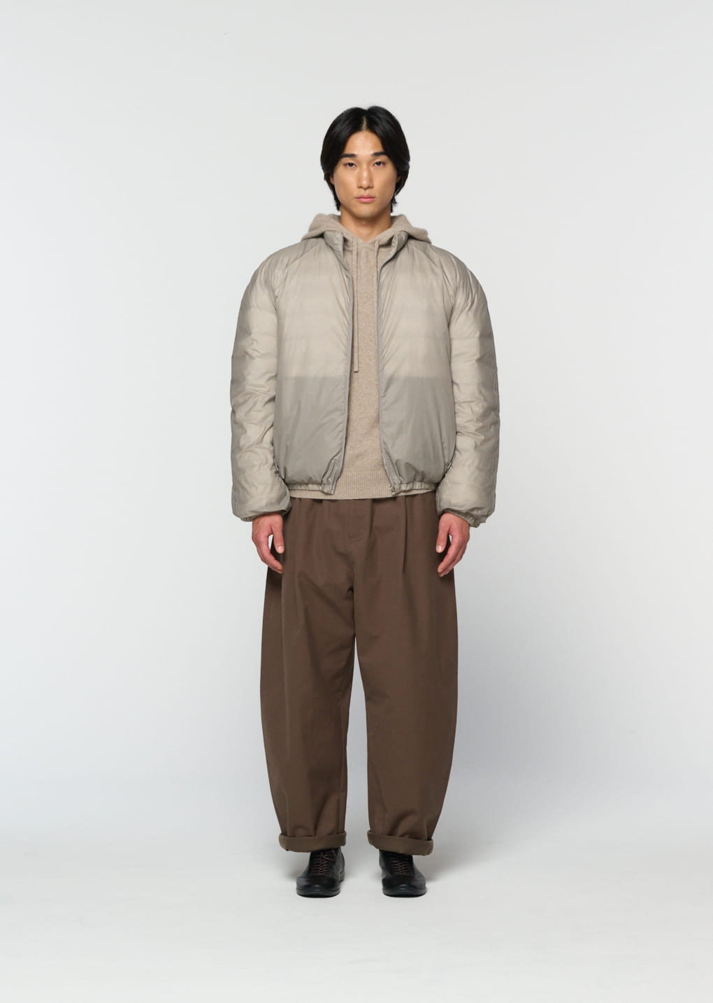 Amomento - cotton banding pants (Brown) product image 6 | TRAB K-Fashion Australia