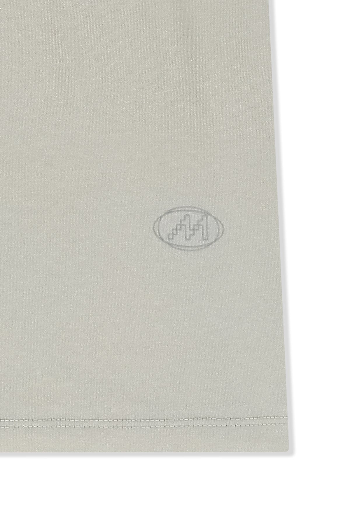 Matin Kim - Matin Pace Vortex Graffiti Top (Light Grey) product image 5 | TRAB K-Fashion Australia