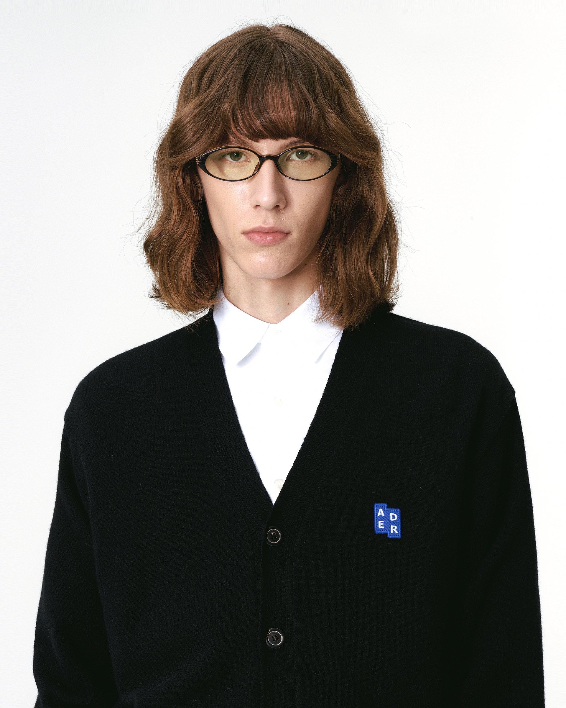 Ader Error - Sig; BL Tag cardigan 01 (Noir) product image 3 | TRAB K-Fashion Australia