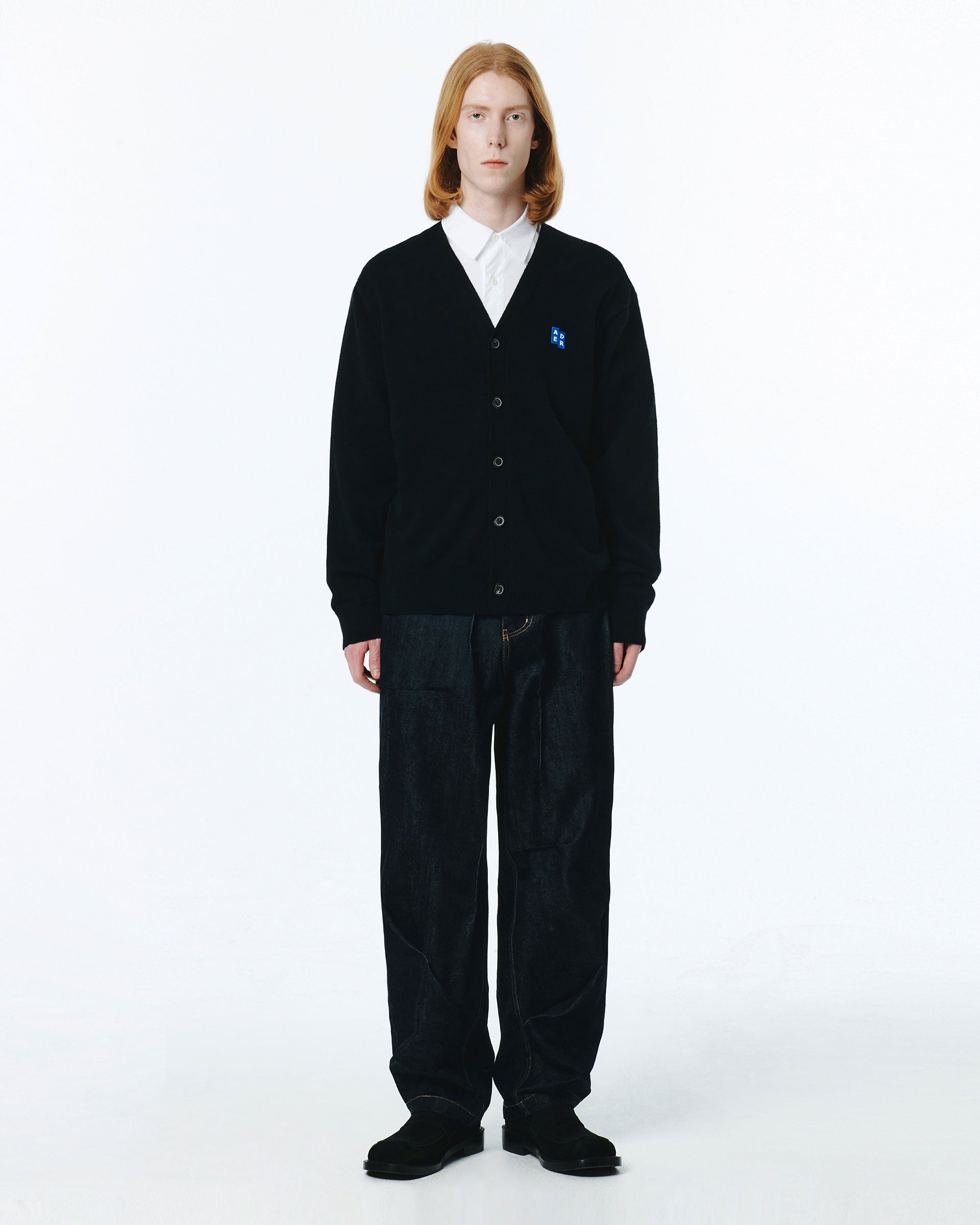 Ader Error - Sig; BL Tag cardigan 01 (Noir) product image 5 | TRAB K-Fashion Australia