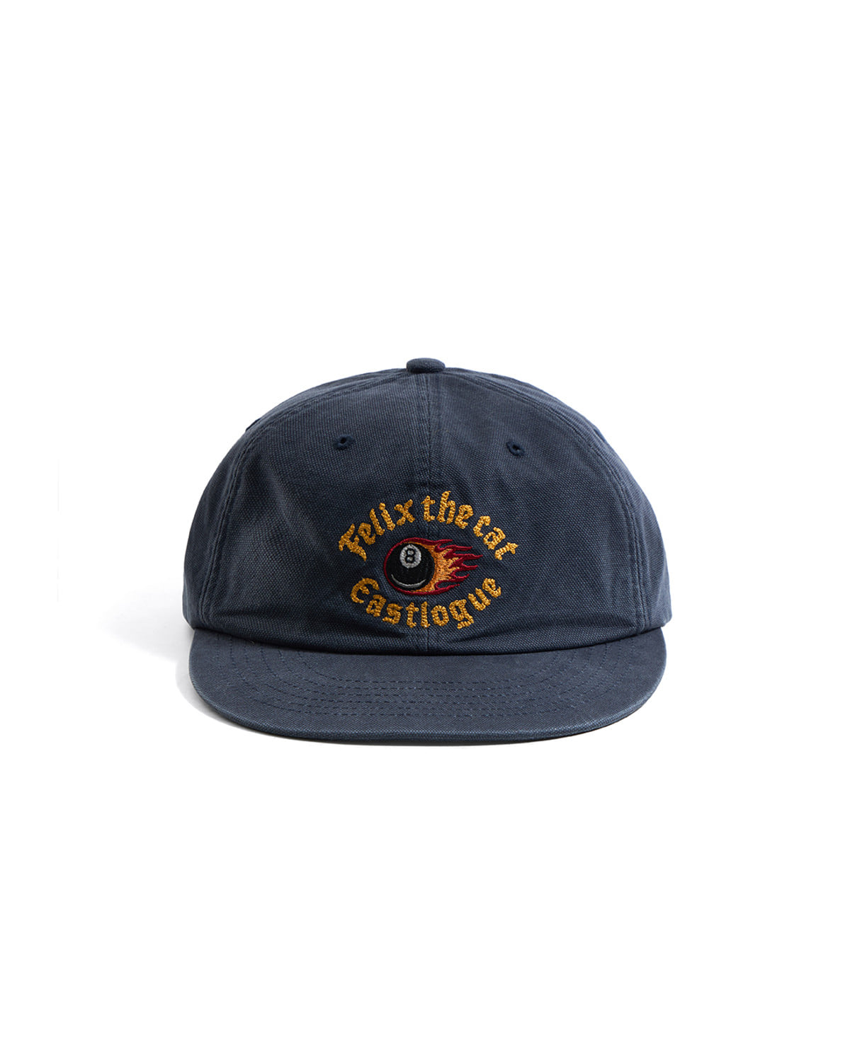 Eastlogue - Felix 8-ball Embroidered Cap (D.navy) product image 1 | TRAB K-Fashion Australia