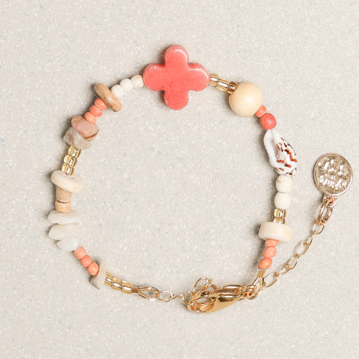 Towtow Archive - Full Clover Bracelet (Blush) product image 11 | TRAB K-Fashion Australia