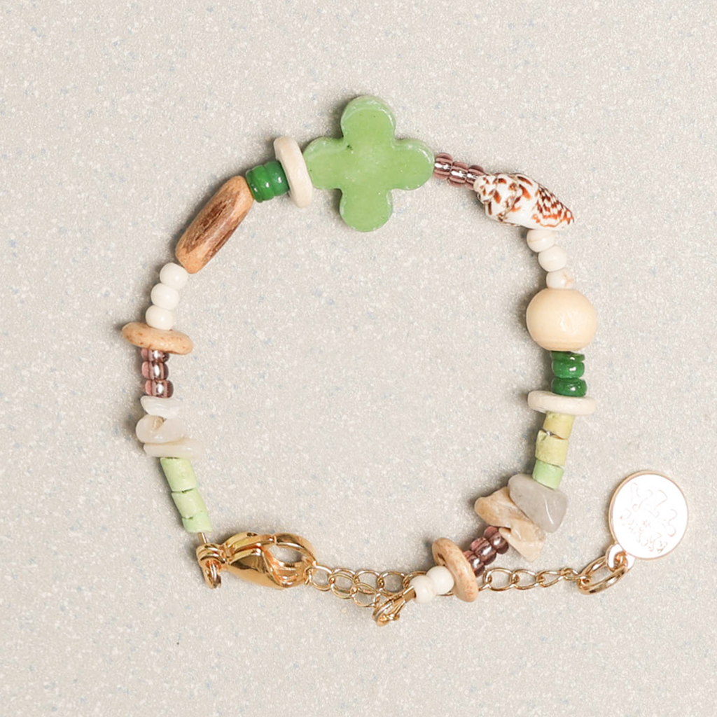 Towtow Archive - Full Clover Bracelet (White) product image 18 | TRAB K-Fashion Australia