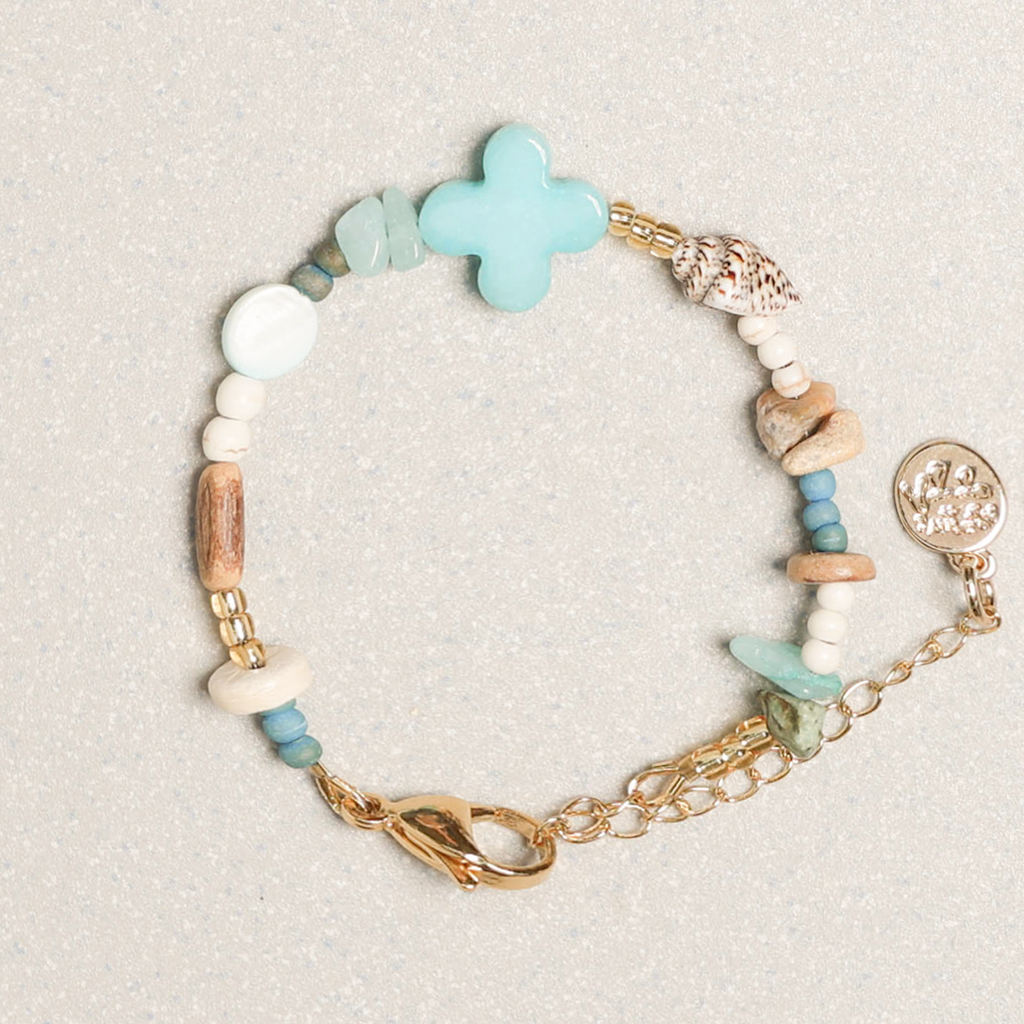 Towtow Archive - Full Clover Bracelet (White) product image 7 | TRAB K-Fashion Australia
