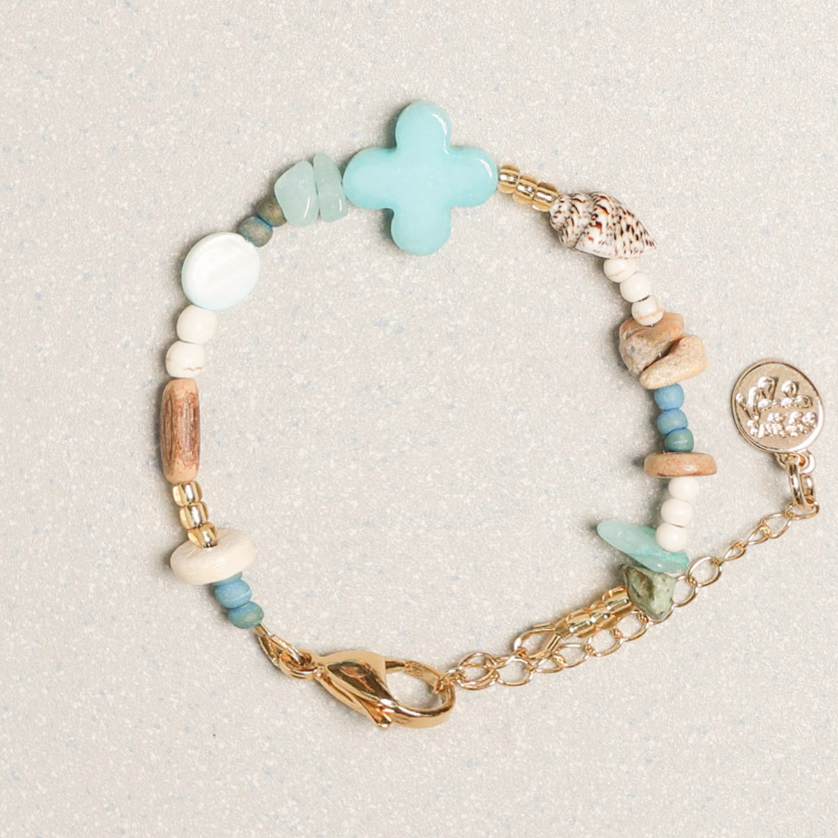 Towtow Archive - Full Clover Bracelet (White) product image 7 | TRAB K-Fashion Australia