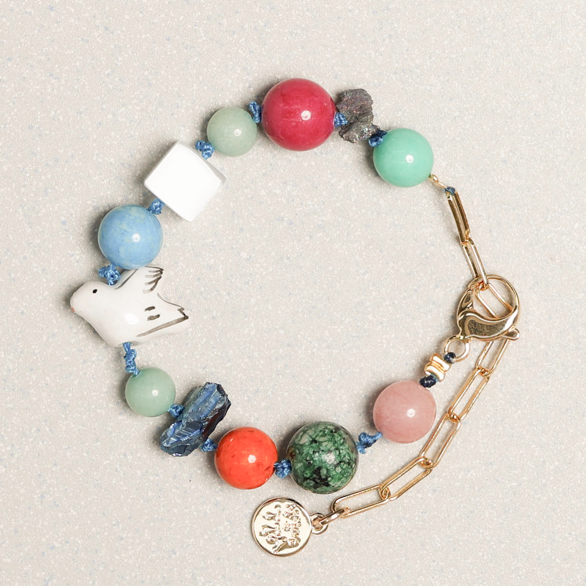 Towtow Archive - Gem Fifi Bracelet (Ivory) product image 4 | TRAB K-Fashion Australia