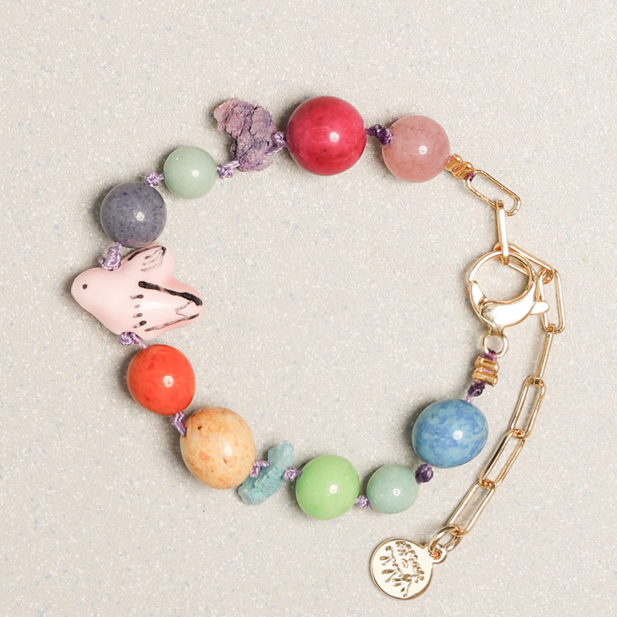 Towtow Archive - Gem Fifi Bracelet (Ivory) product image 7 | TRAB K-Fashion Australia