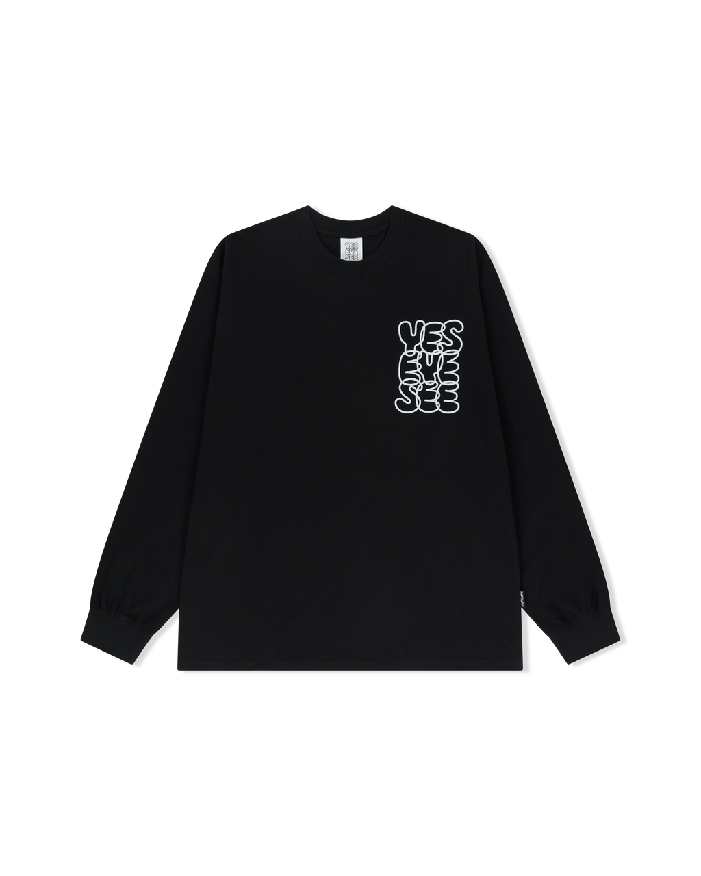 yeseyesee - C-Logo L/S (Black) product image 1 | TRAB K-Fashion Australia