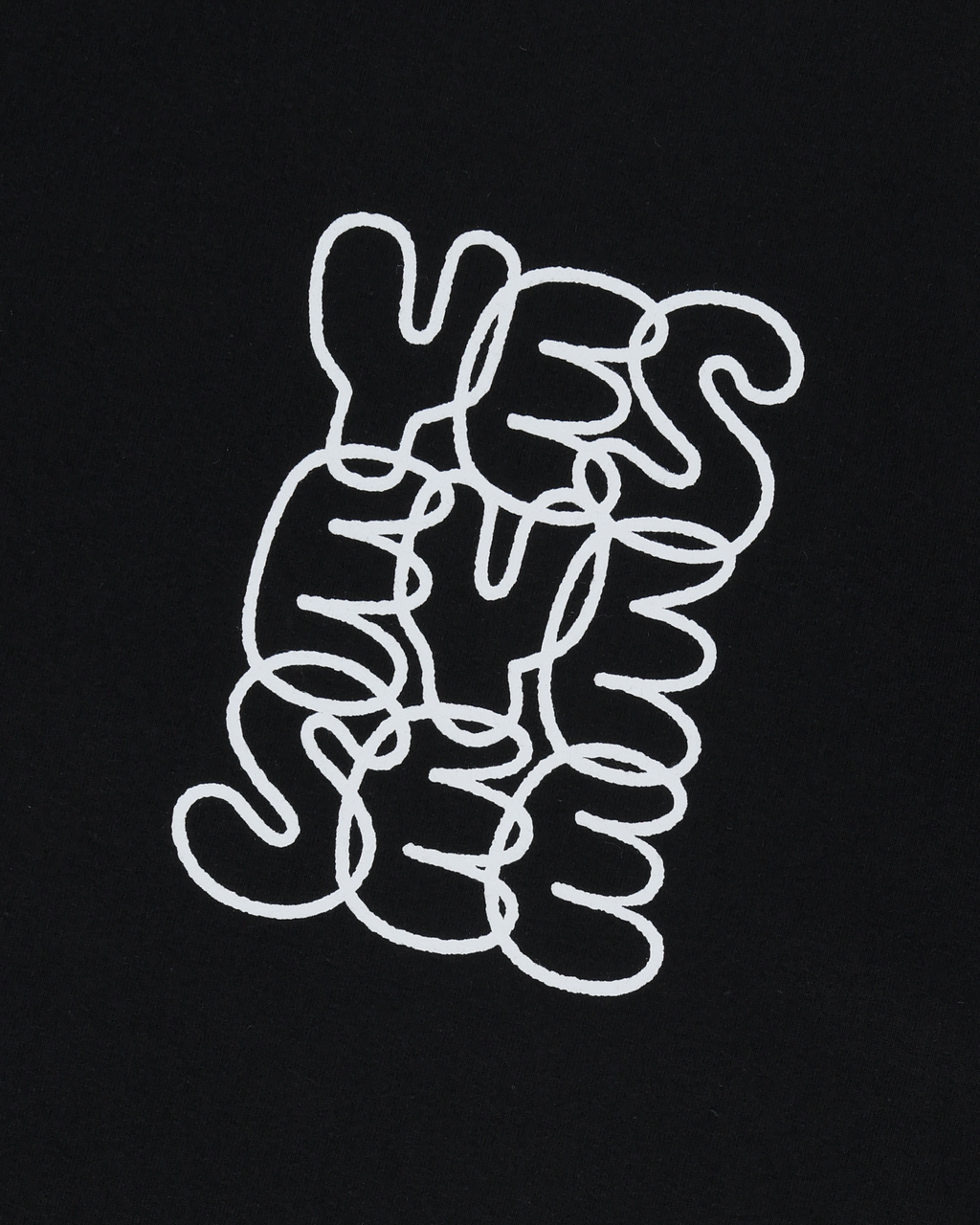 yeseyesee - C-Logo L/S (Black) product image 3 | TRAB K-Fashion Australia