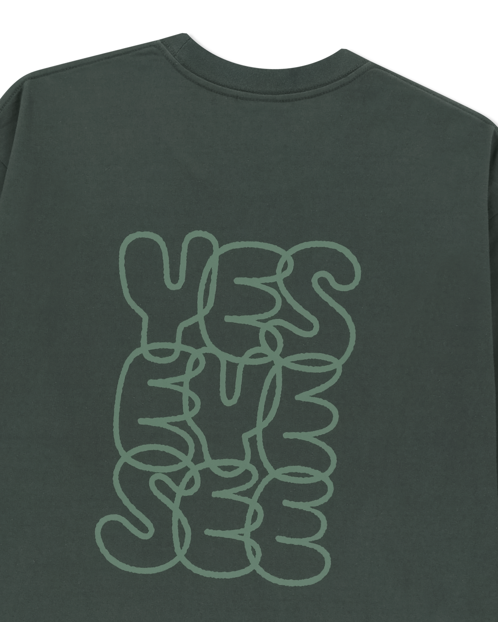 yeseyesee - C-Logo L/S (Khaki) product image 5 | TRAB K-Fashion Australia