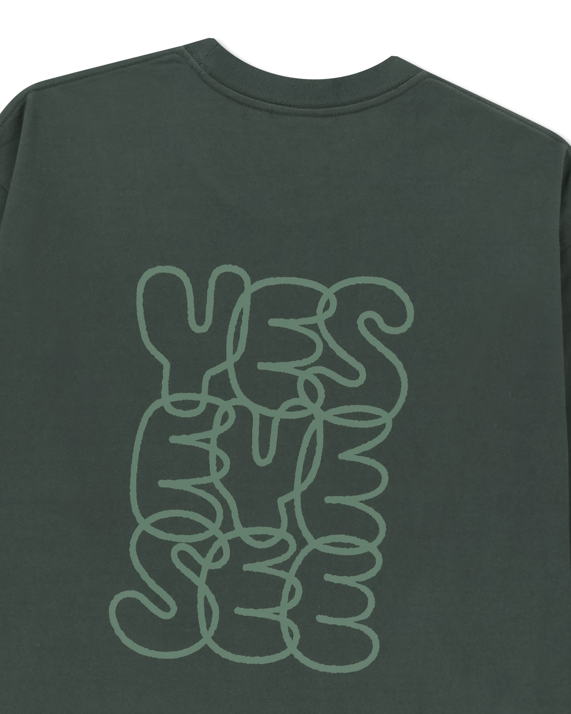 yeseyesee - C-Logo L/S (Khaki) product image 5 | TRAB K-Fashion Australia