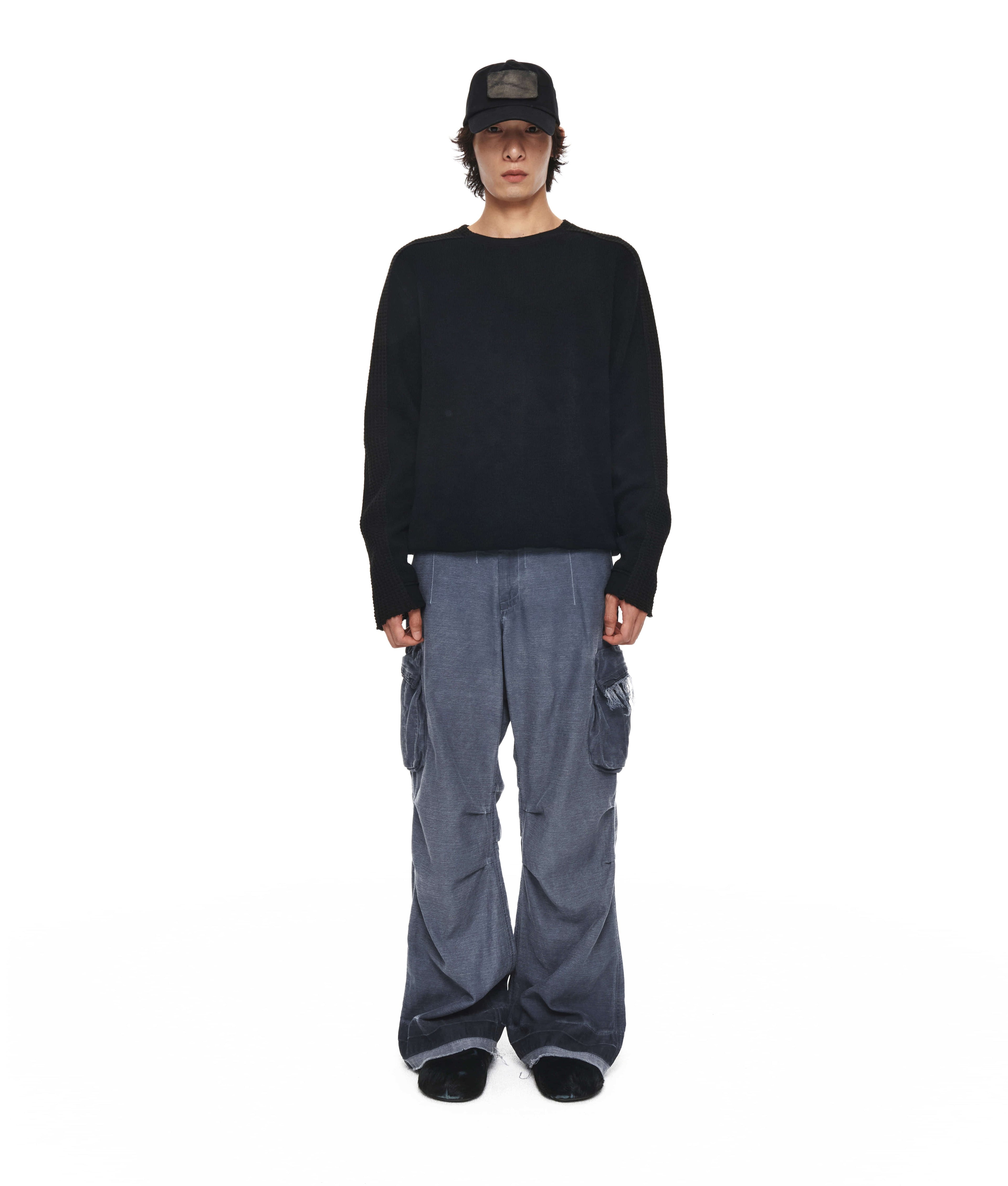 XLIM - Ep.8 01 Knit (Black) product image 1 | TRAB K-Fashion Australia