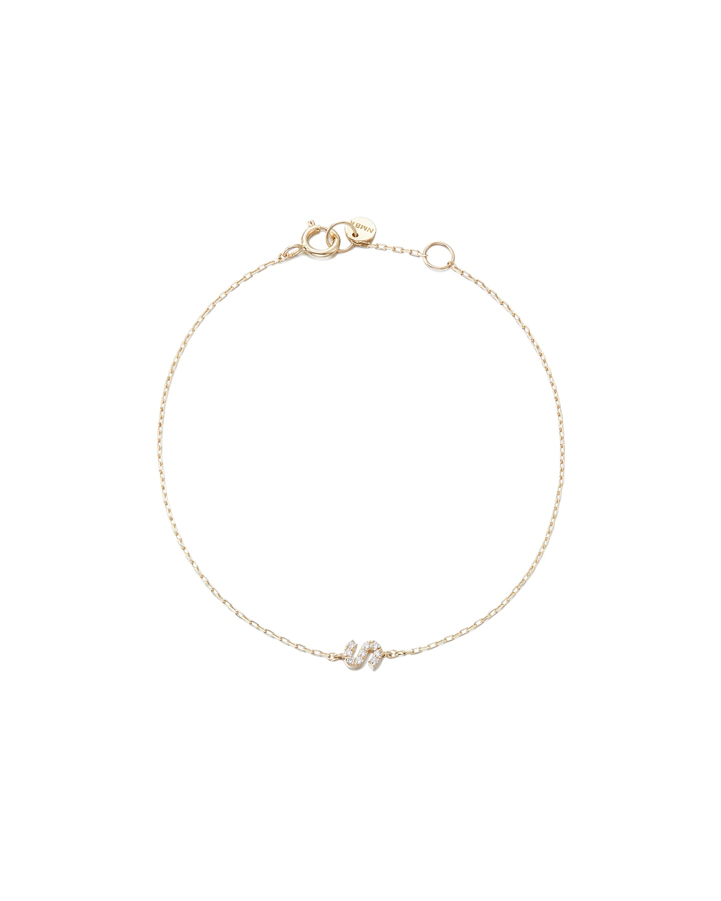 Numbering - Pave Letter Bracelet #3950 product image 5 | TRAB K-Fashion Australia