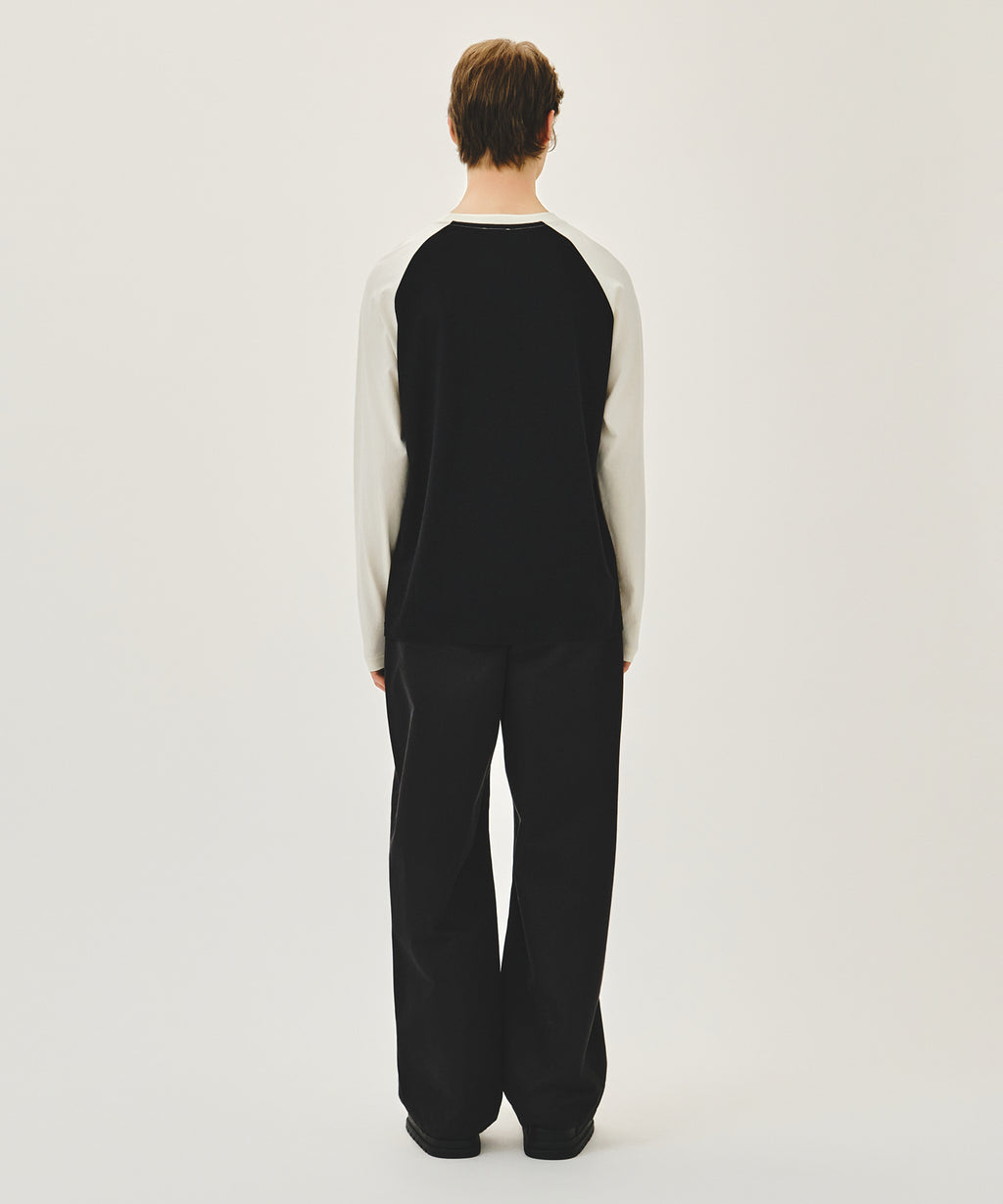 Marithe & Francois Girbaud - Curved Chino Pants (Black) product image 4 | TRAB K-Fashion Australia
