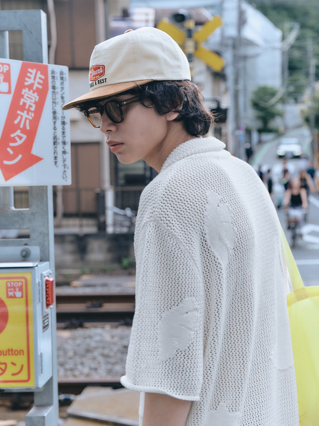 Stu - Graphic Knit Shirt (Cream) product image 12 | TRAB K-Fashion Australia