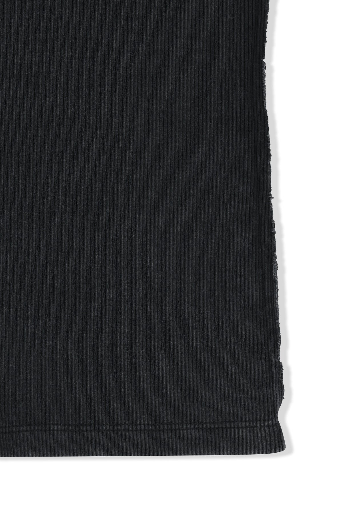 Matin Kim - Washed Rib Button Detail Top (Charcoal) product image 6 | TRAB K-Fashion Australia