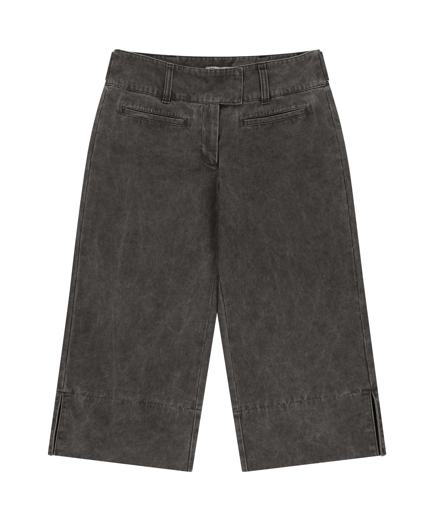 Coyseio - Double Capri Pants (Black) product image 1 | TRAB K-Fashion Australia