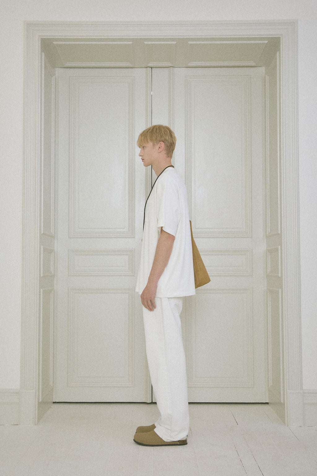 STU - Pocket T-Shirt (Ivory) product image 3 | TRAB K-Fashion Australia