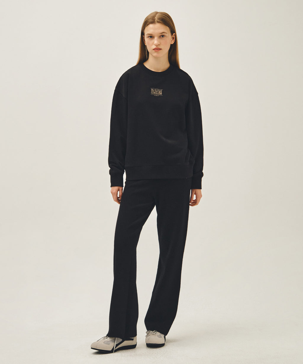 Marithe & Francois Girbaud - Drawing Classic Logo Sweatshirt (Black) product image 5 | TRAB K-Fashion Australia