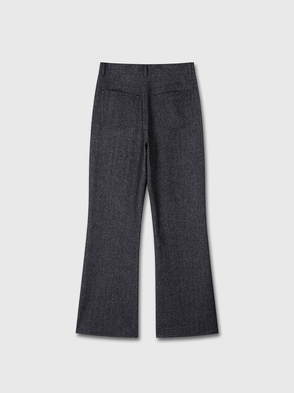 Tonywack - Wool Denim Loose Flared Jeans (Dark Indigo) product image 11 | TRAB K-Fashion Australia