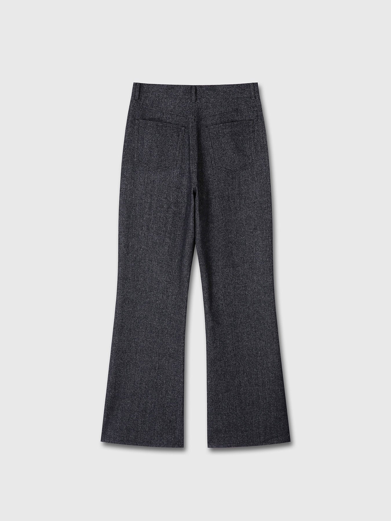 Tonywack - Wool Denim Loose Flared Jeans (Dark Indigo) product image 11 | TRAB K-Fashion Australia