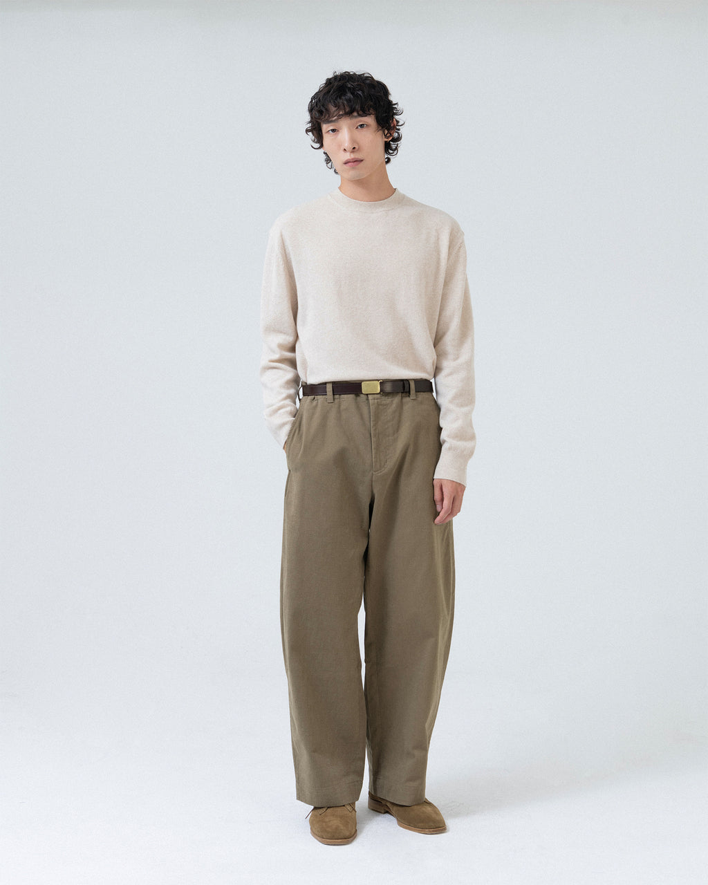 Brownyard - Washed Field Pants (Brown) product image 4 | TRAB K-Fashion Australia