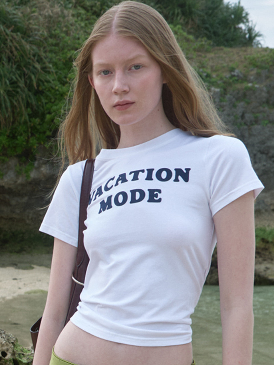 Kijun - Vacation Mode Tee (Navy) product image 5 | TRAB K-Fashion Australia