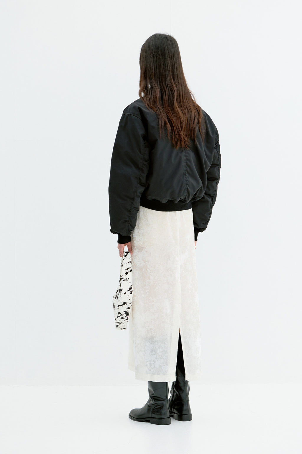 Coor - Collar Neck Down Bomber (Black) product image 4 | TRAB K-Fashion Australia