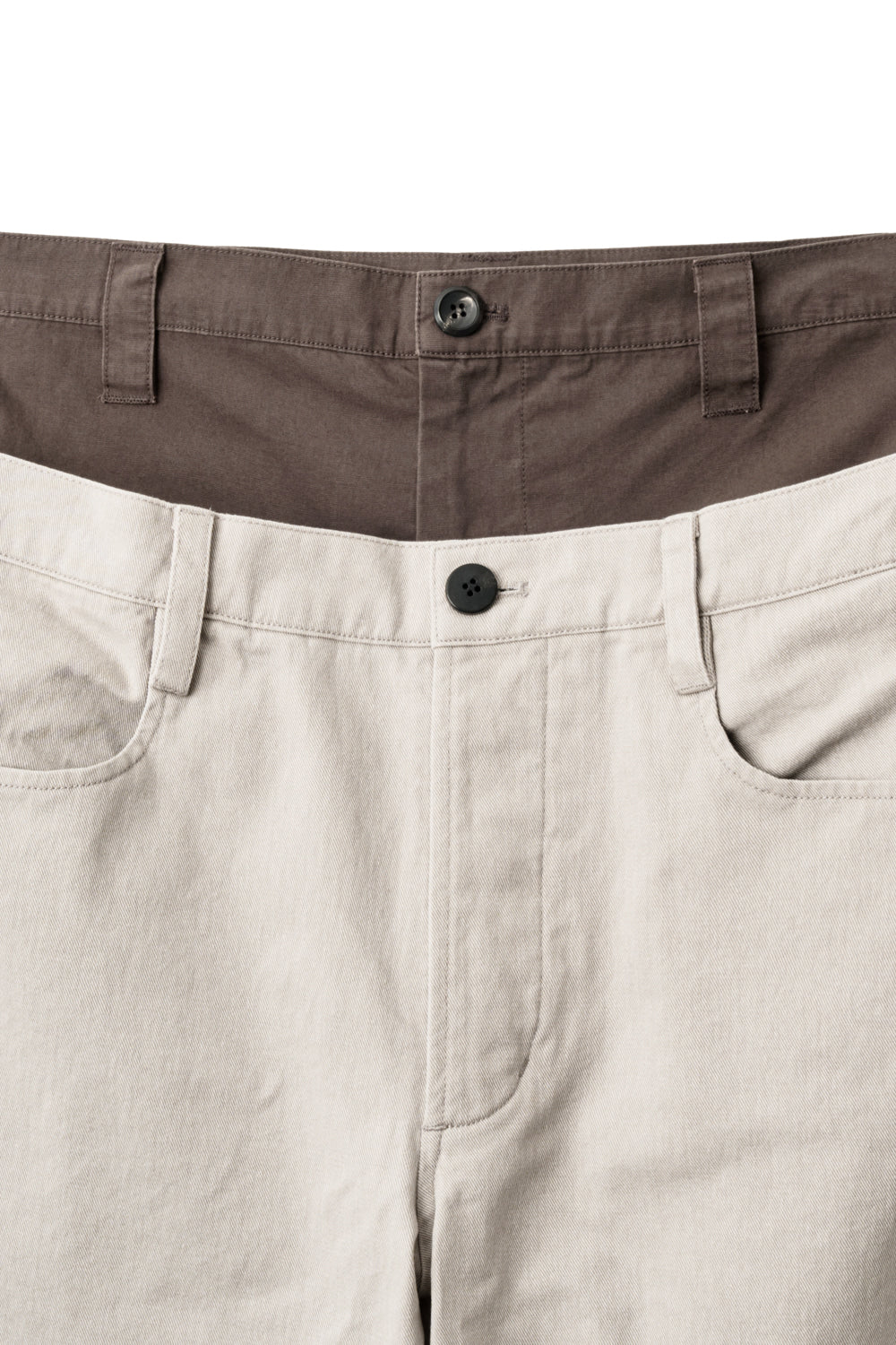 Hatchingroom - Double Waist Pants Rose (Grey) product image 3 | TRAB K-Fashion Australia