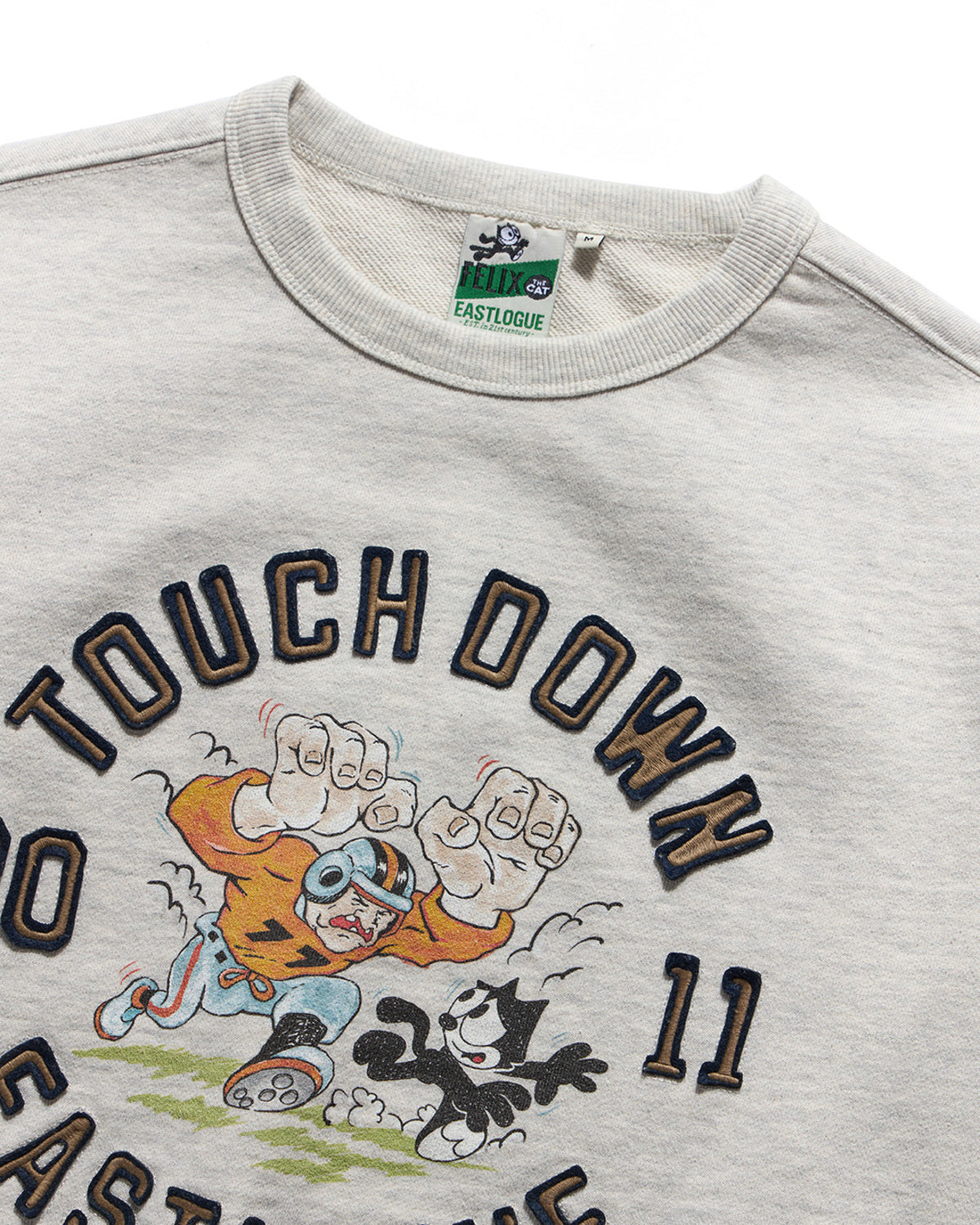 Eastlogue - Felix Breakaway Rugby Sweat Shirt (Oatmeal) product image 3 | TRAB K-Fashion Australia