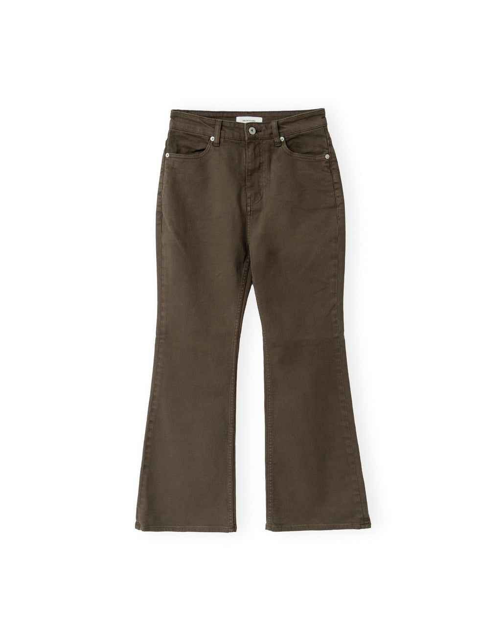 Brownyard - Boots Cut Denim (Dark Brown) product image 4 | TRAB K-Fashion Australia