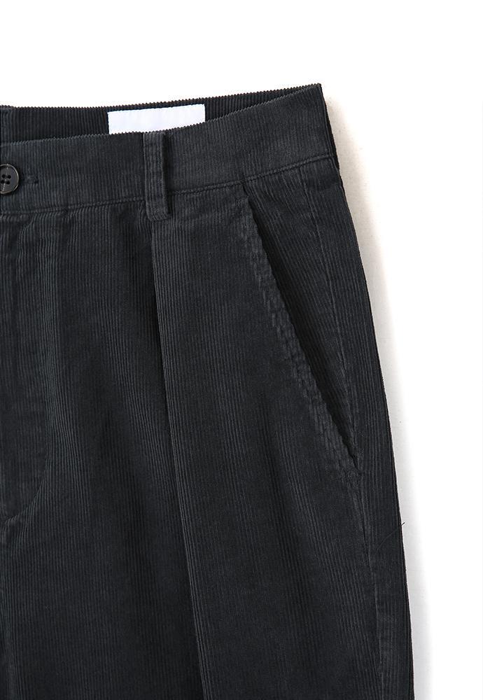 Art if acts - Washed One Tuck Corduroy Pants (Cliff Navy) product image 10 | TRAB K-Fashion Australia
