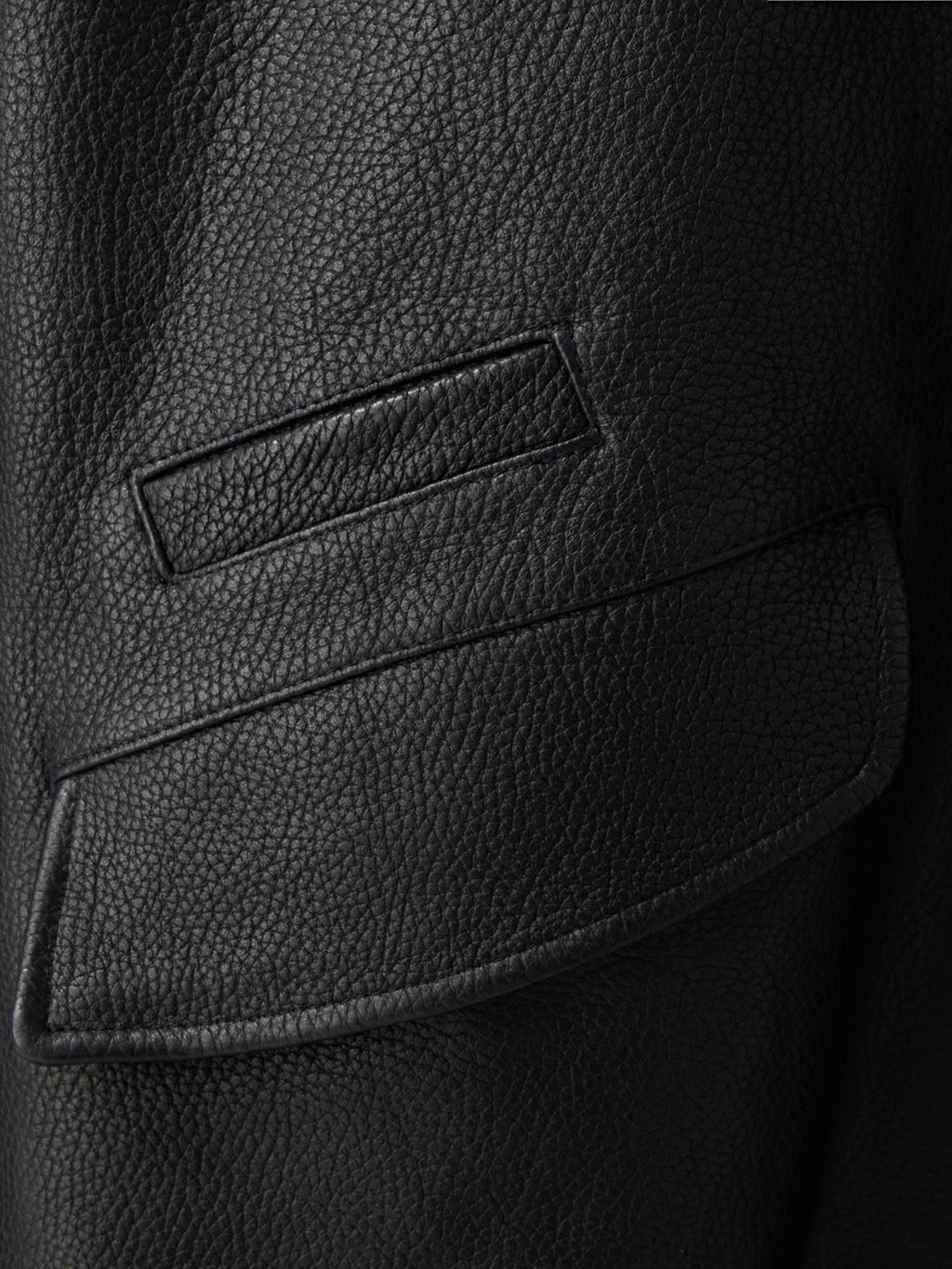 Recto - Vintage Leather Chore Jacket (Black) product image 9 | TRAB K-Fashion Australia