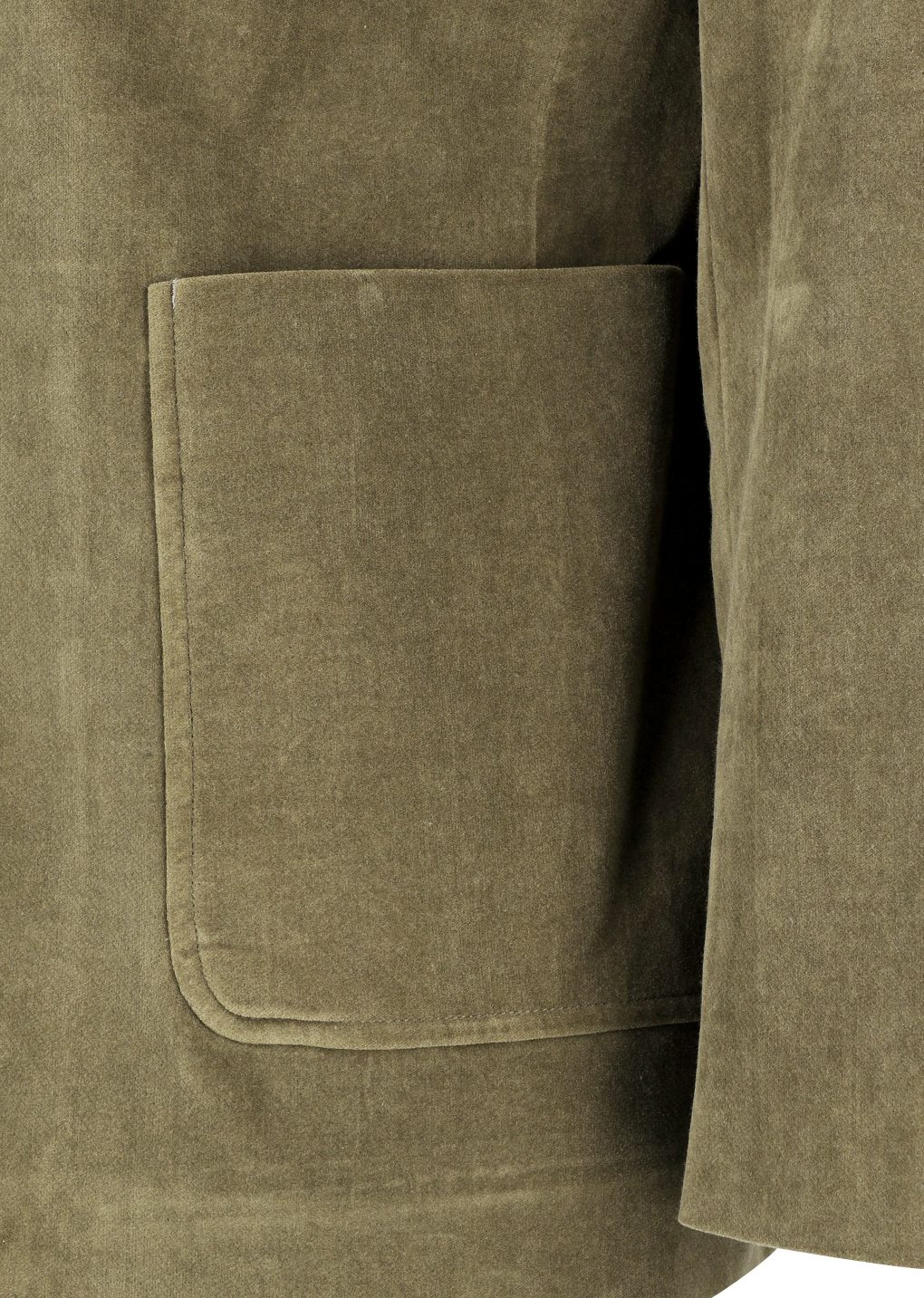 Amomento - Velvet oversized jacket (Khaki) product image 12 | TRAB K-Fashion Australia