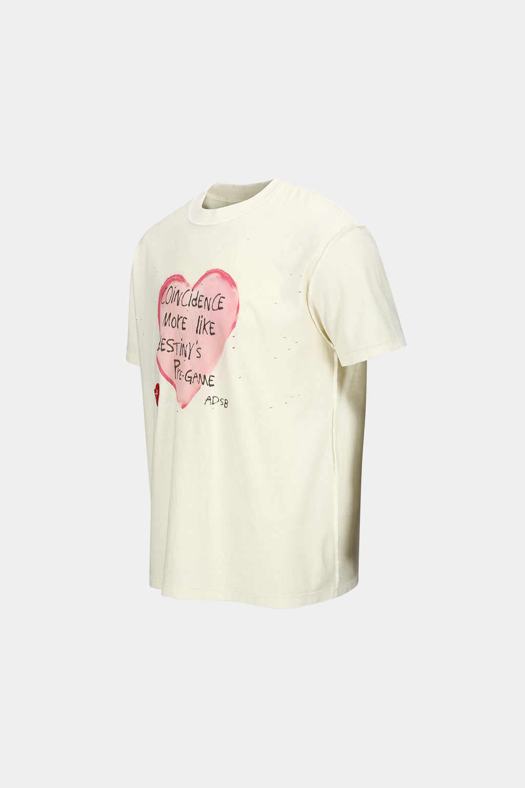 Andersson Bell - Unisex Heart Message T-Shirt (Ecru) product image 9 | TRAB K-Fashion Australia