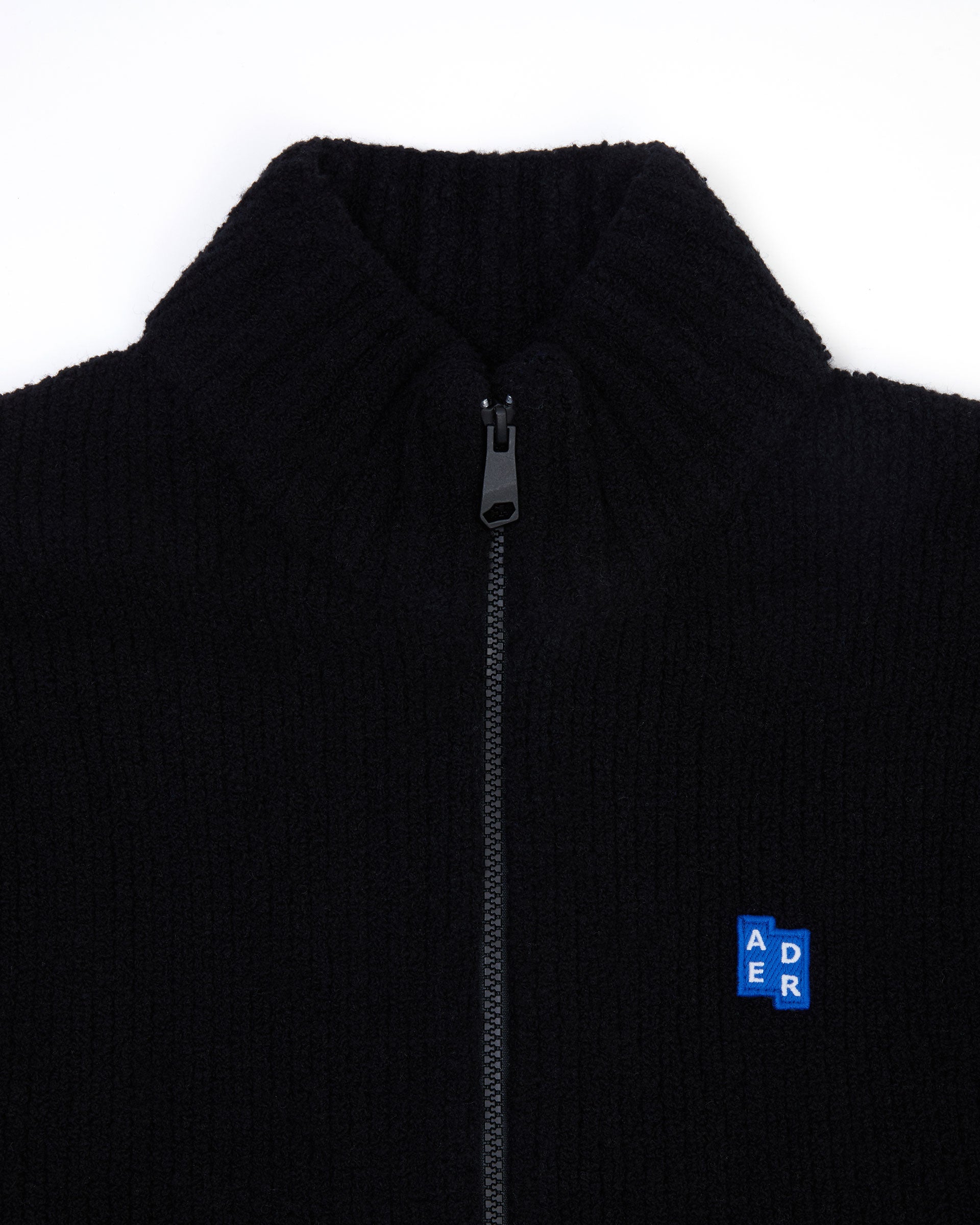 Ader Error - Sig; BL Tag knit zip-up 01 (Noir) product image 5 | TRAB K-Fashion Australia
