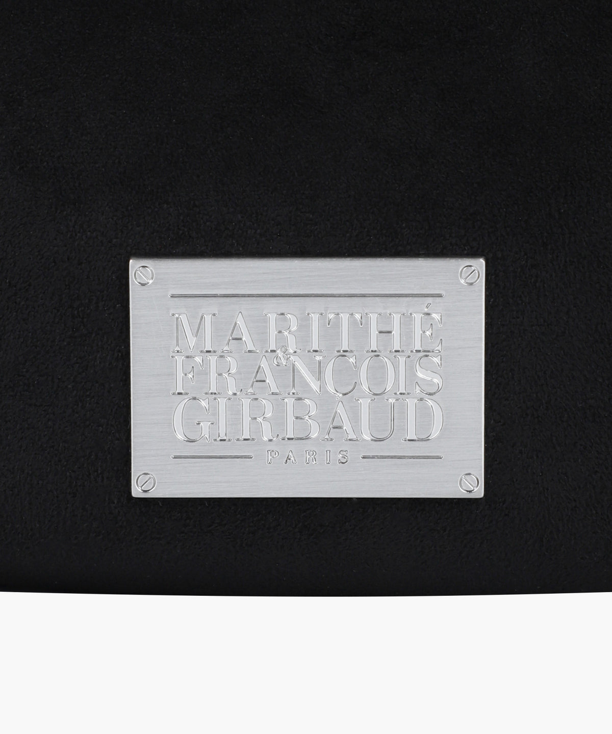 Marithe & Francois Girbaud - Classic Logo Half Moon 2-way Cross Bag (Black) product image 4 | TRAB K-Fashion Australia