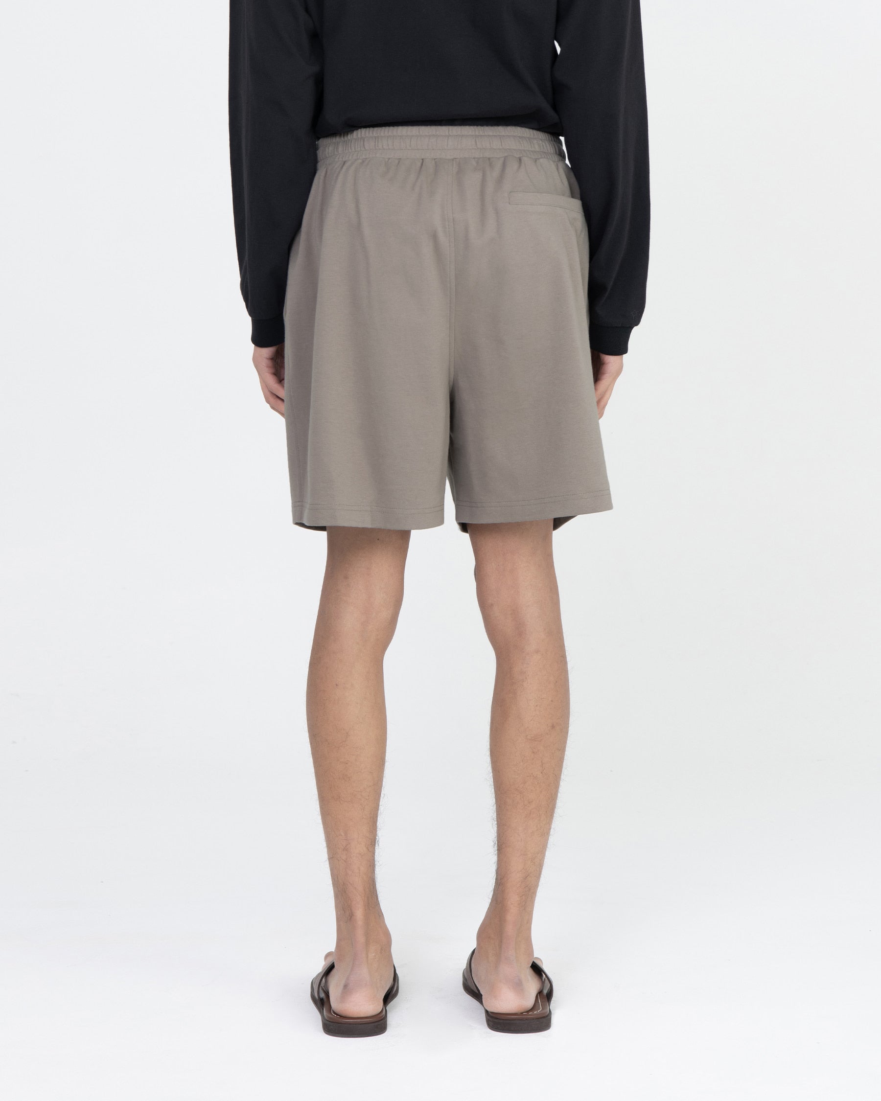 Brownyard - Smooth Jersey Shorts (Vintage Beige) product image 2 | TRAB K-Fashion Australia