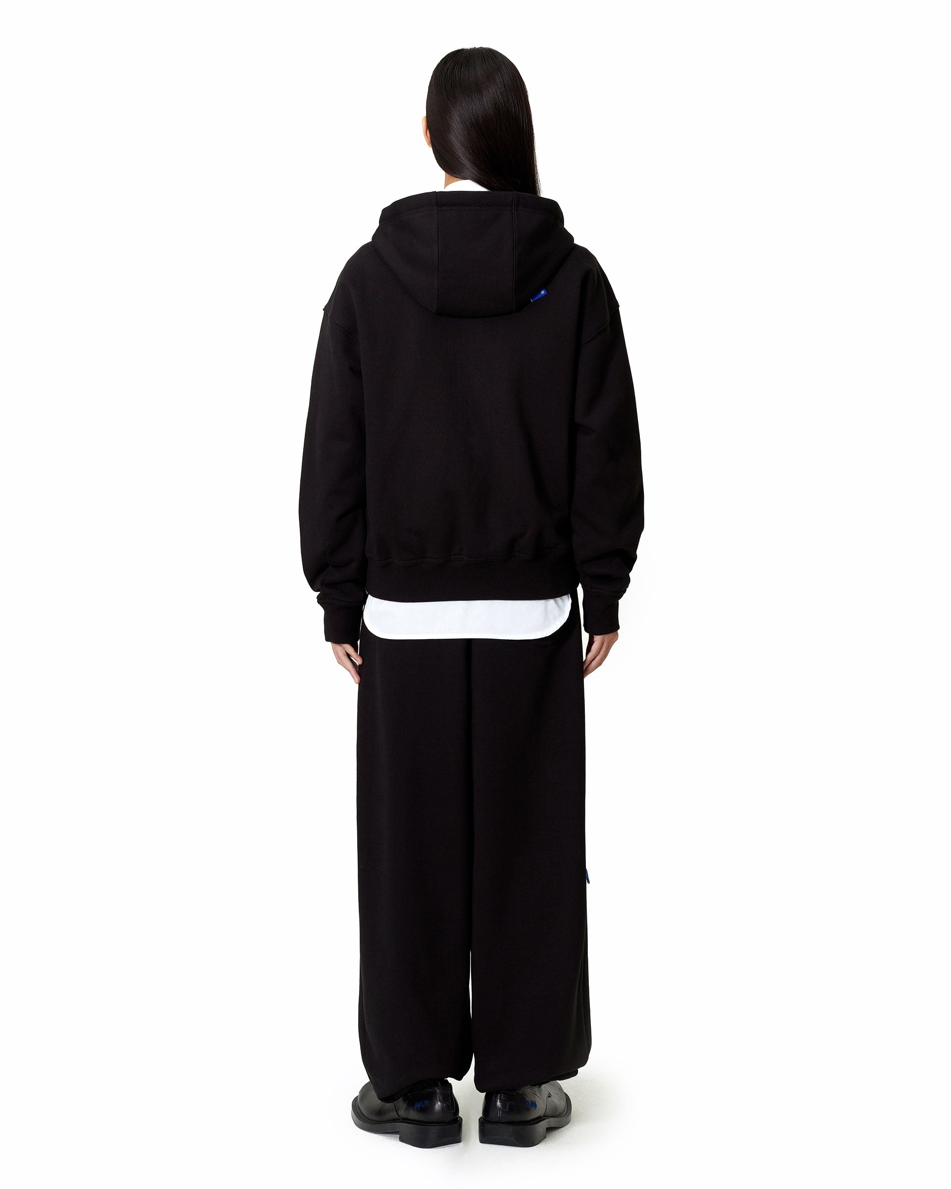 Ader Error - Sig; BL Tag hoodie zip-up 02 (Noir) product image 4 | TRAB K-Fashion Australia