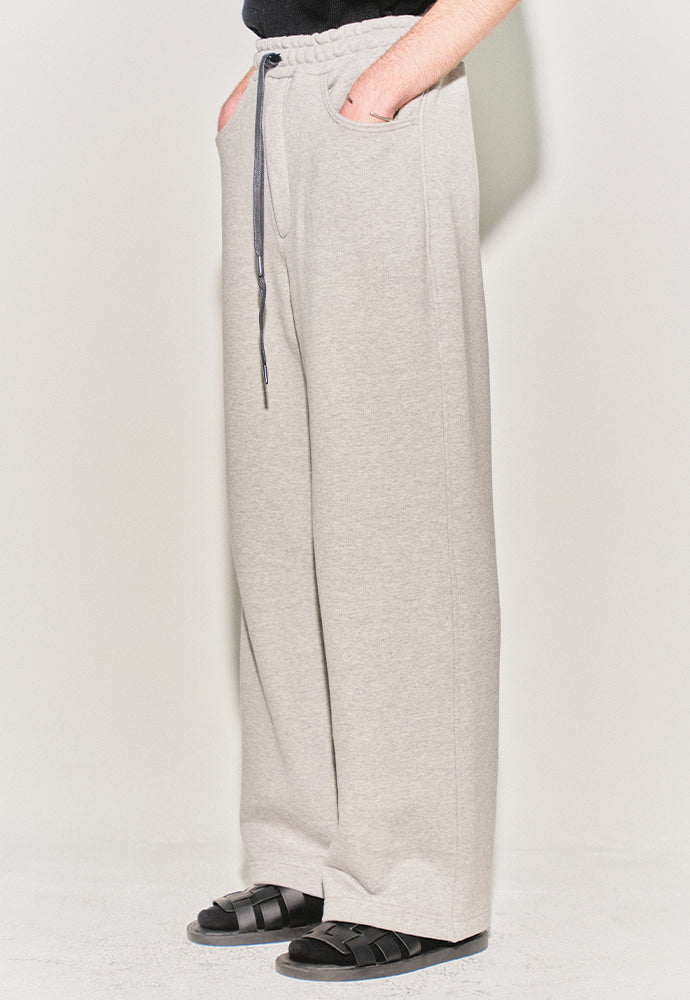Tonywack - Smooth Brushed-Jersey 4-Pocket Lounge Pants (Melange Grey) product image 6 | TRAB K-Fashion Australia