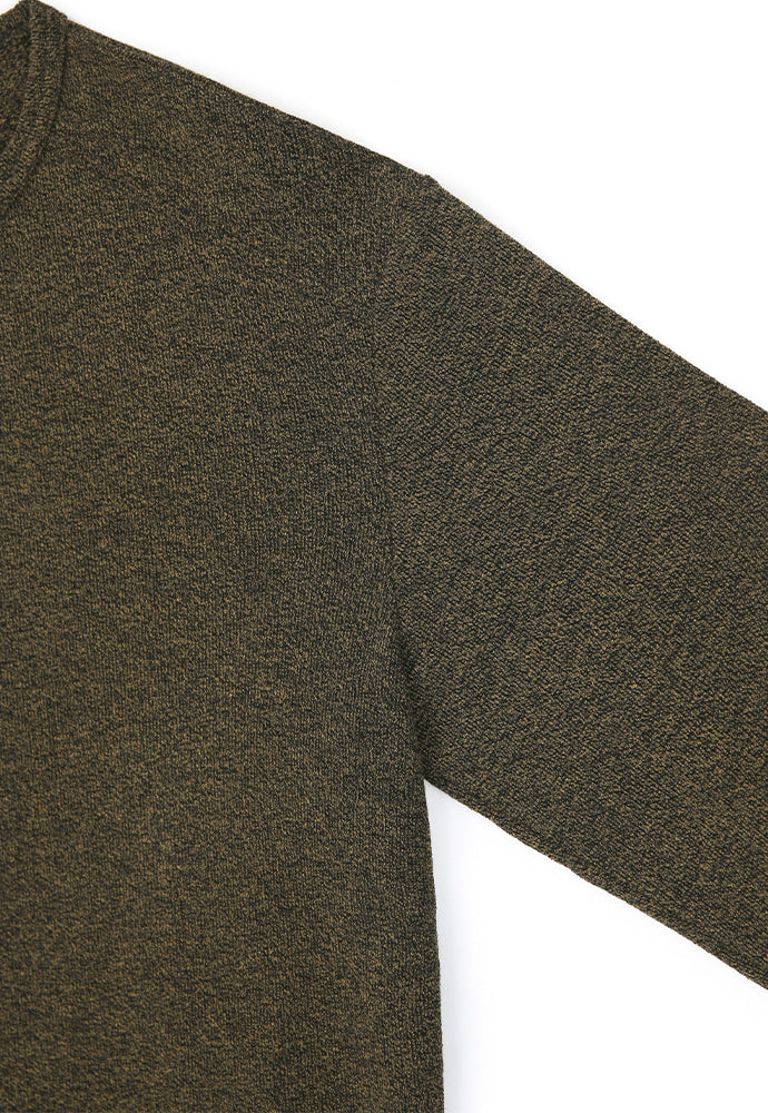 Tonywack - Twist-Melange Long Sleeve Knit (Melange Loden) product image 10 | TRAB K-Fashion Australia