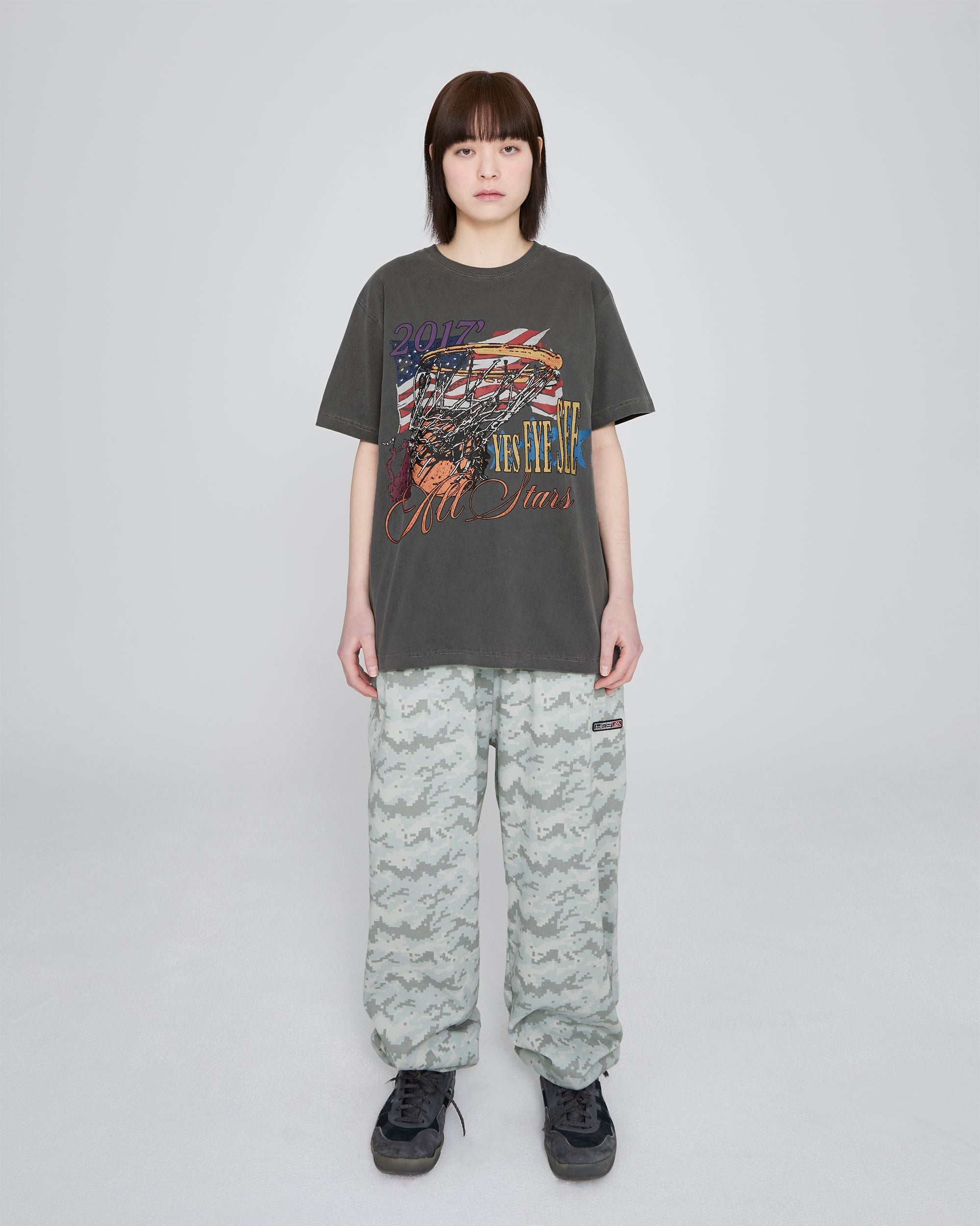 yeseyesee - Y.E.S Goal In Tee (Charcoal) product image 10 | TRAB K-Fashion Australia