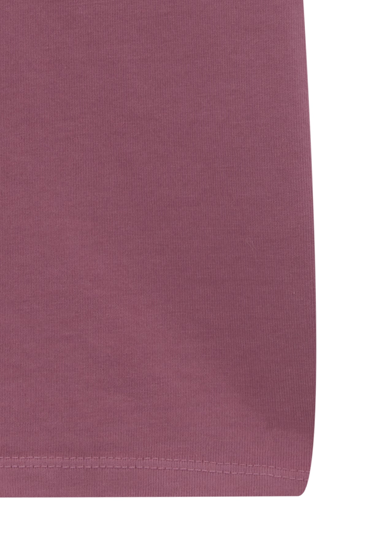 Matin Kim - Pigment Cut Out Logo Crop Top (Smoke Pink) product image 4 | TRAB K-Fashion Australia