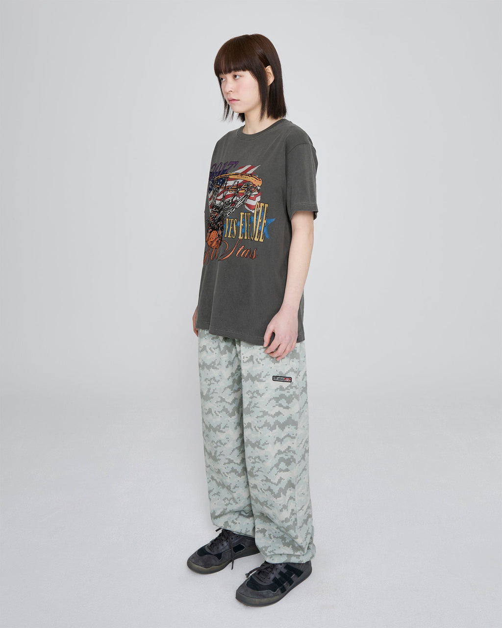 yeseyesee - Y.E.S Goal In Tee (Charcoal) product image 11 | TRAB K-Fashion Australia