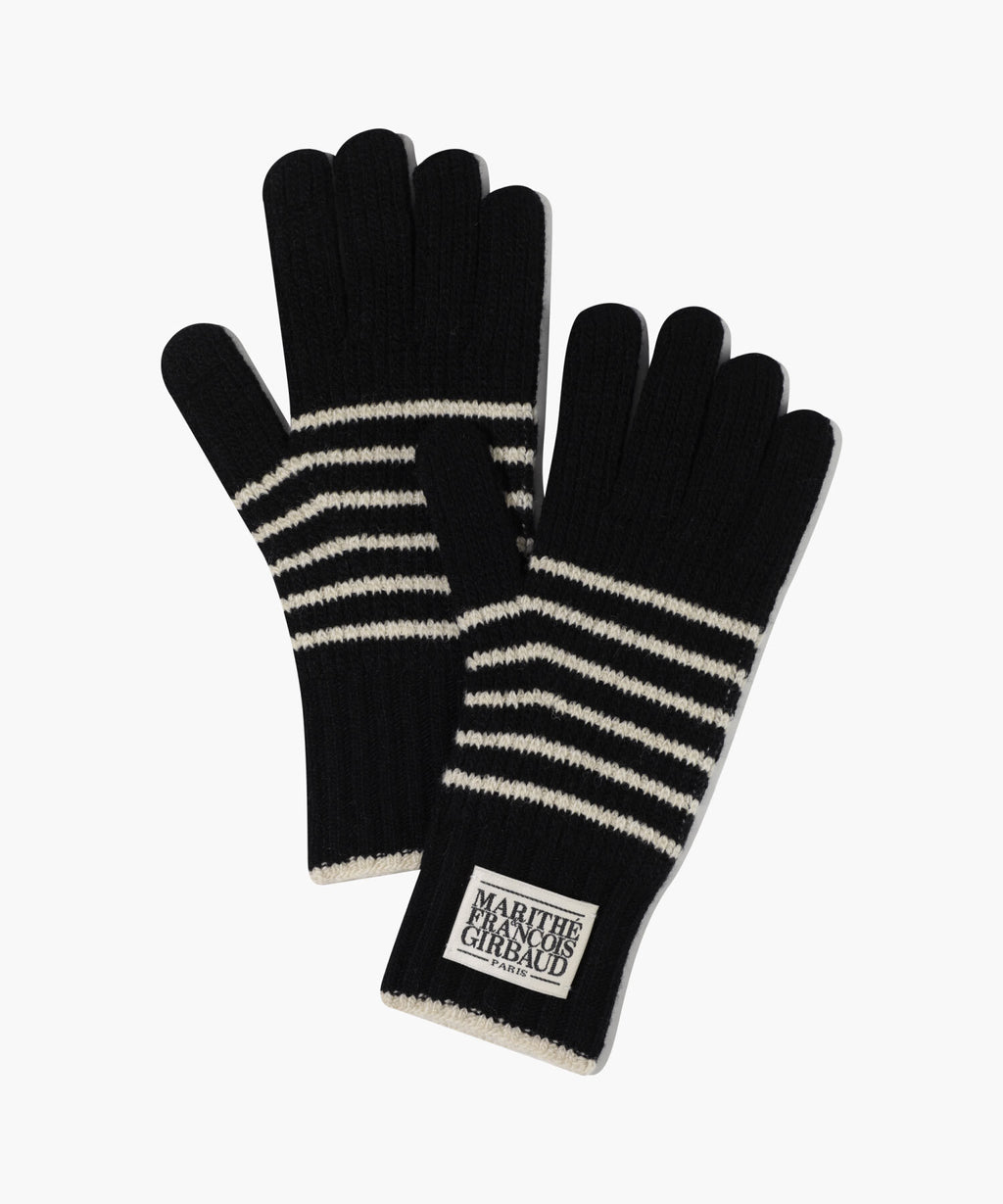 Marithe & Francois Girbaud - Classic Logo Glove (Black) product image 3 | TRAB K-Fashion Australia