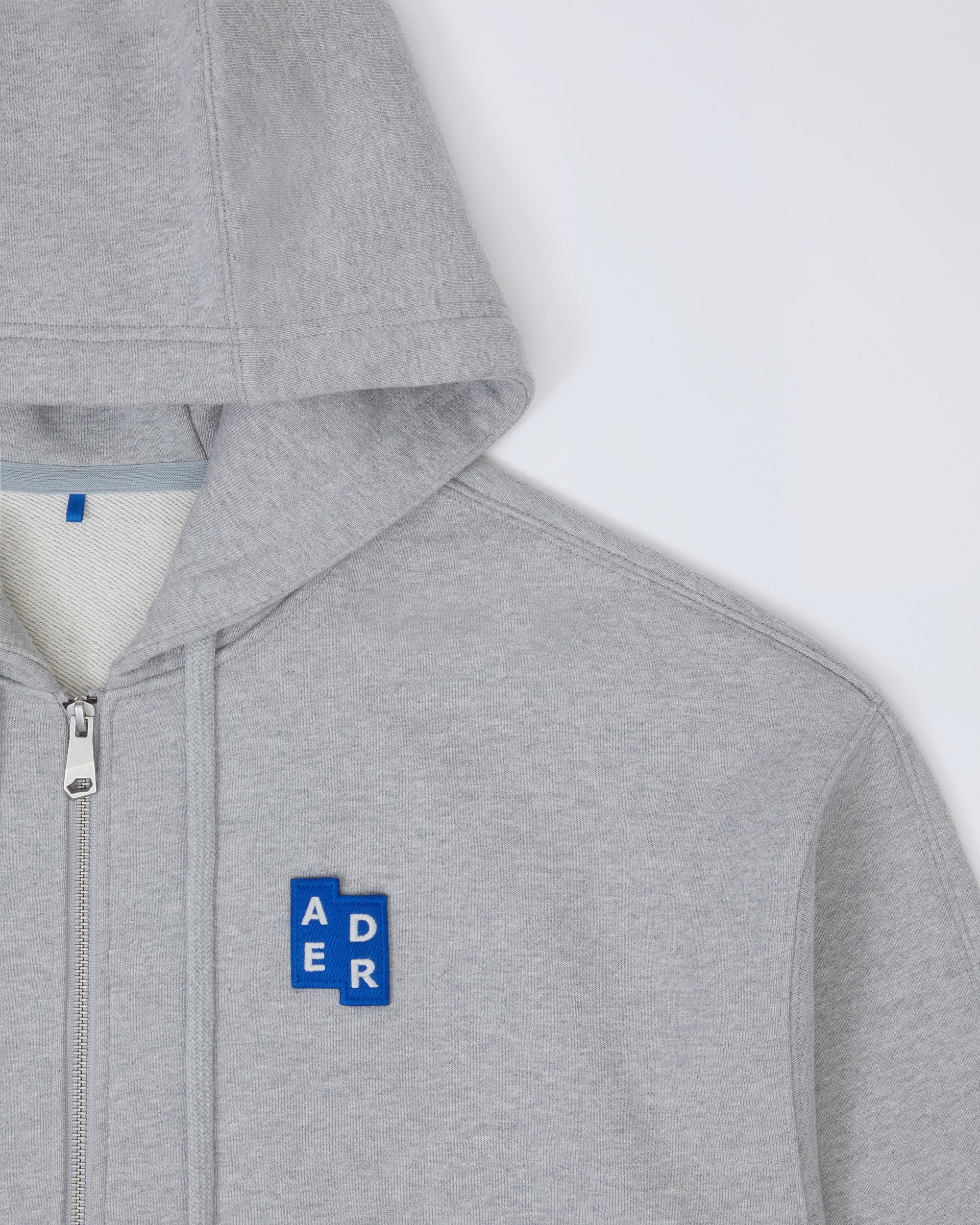 Ader Error - Sig; BL Tag hoodie zip-up 02 (Grey) product image 4 | TRAB K-Fashion Australia