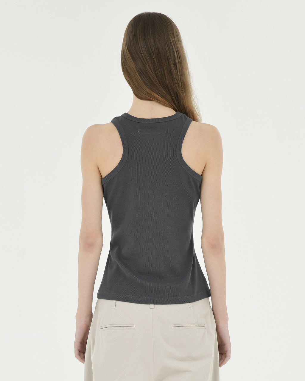 Brownyard - Halter Neck Sleeveless (Charcoal) product image 2 | TRAB K-Fashion Australia