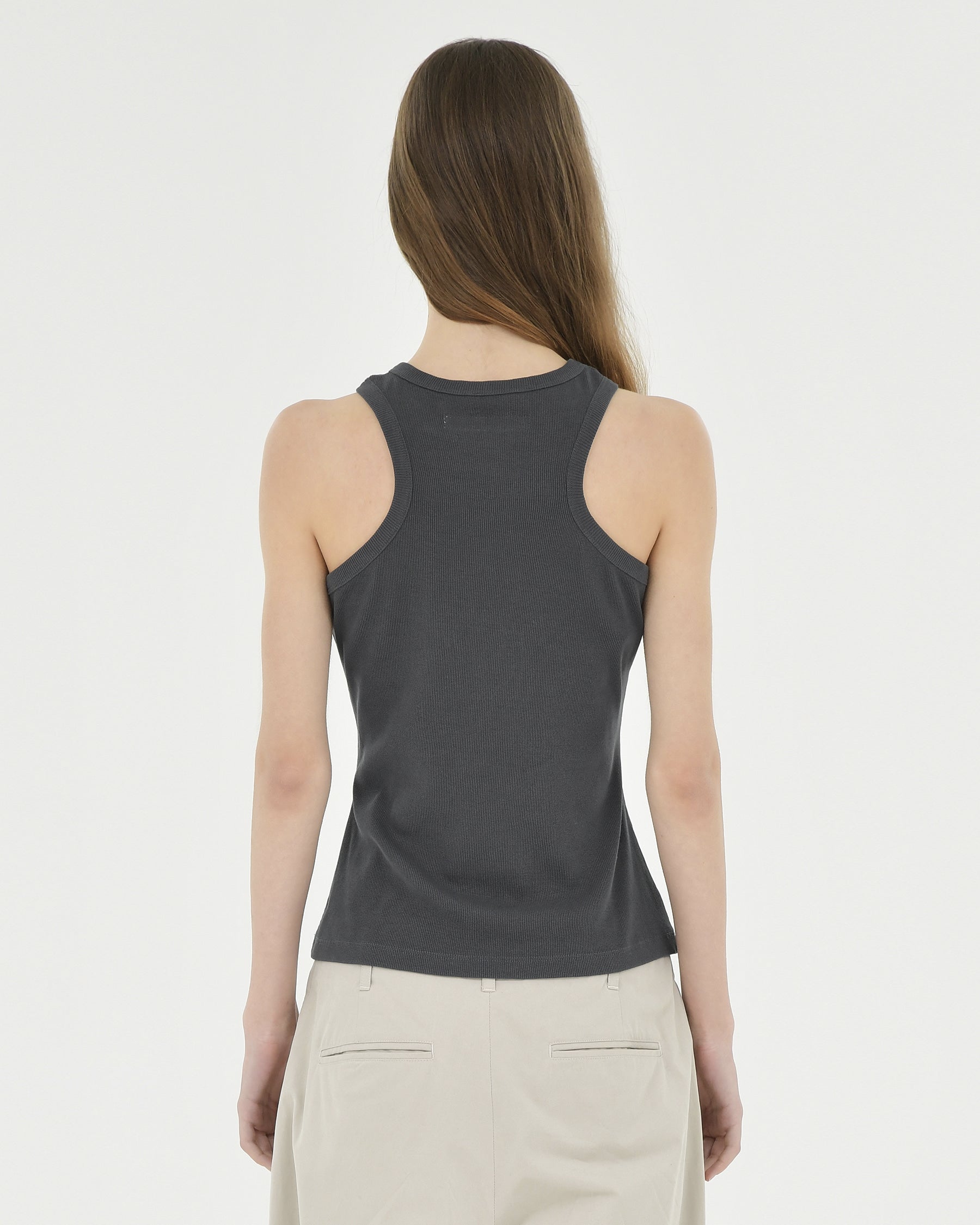Brownyard - Halter Neck Sleeveless (Charcoal) product image 2 | TRAB K-Fashion Australia