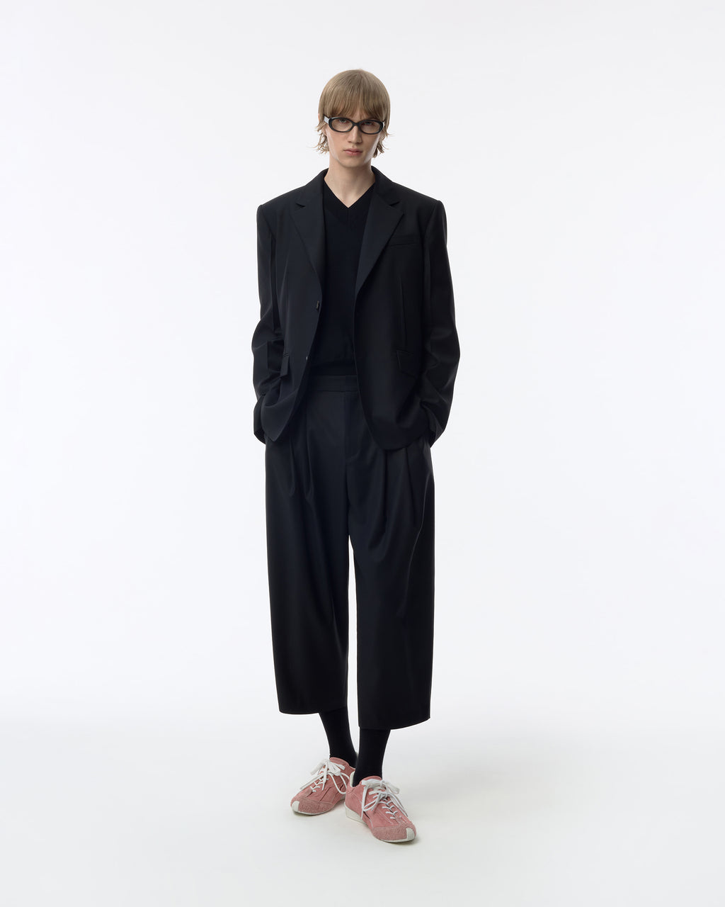 Ader Error - Sig; BK Tag slacks 01 (Noir) product image 9 | TRAB K-Fashion Australia