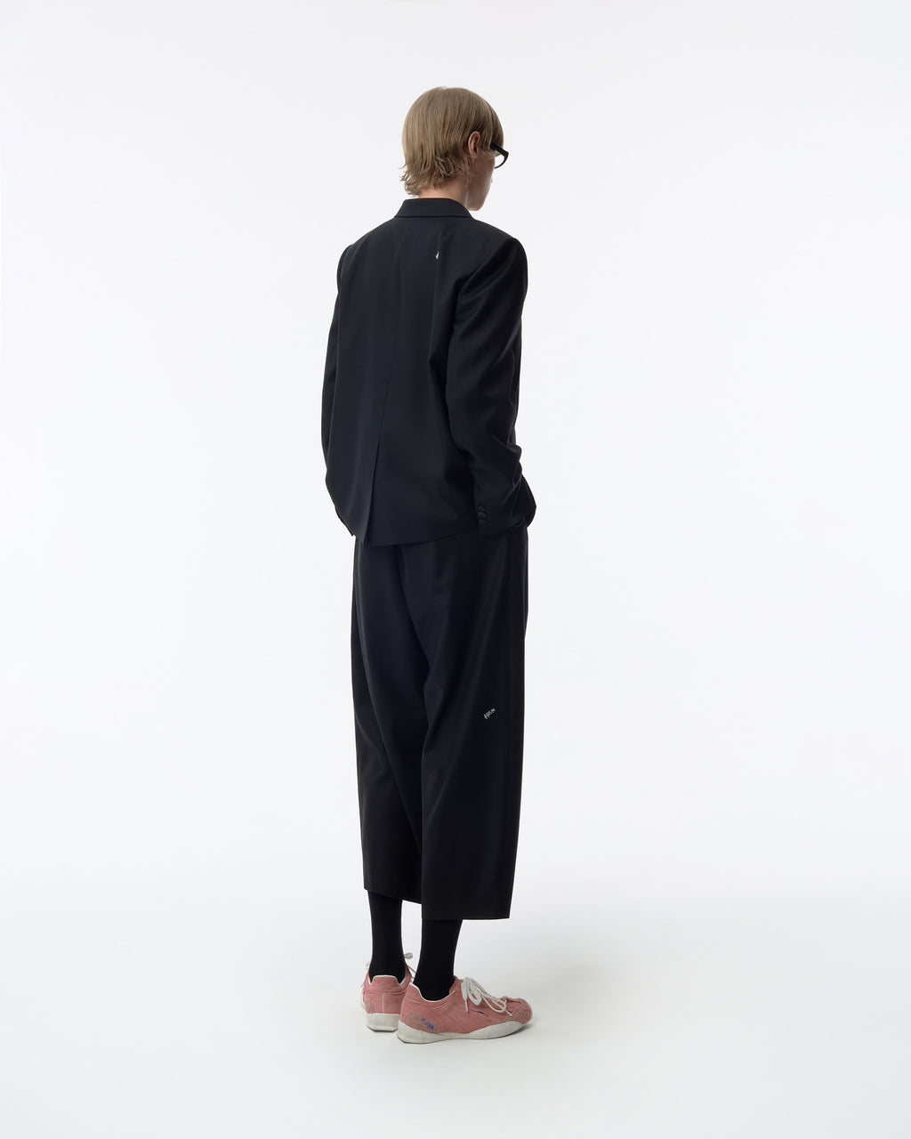 Ader Error - Sig; BK Tag slacks 01 (Noir) product image 10 | TRAB K-Fashion Australia
